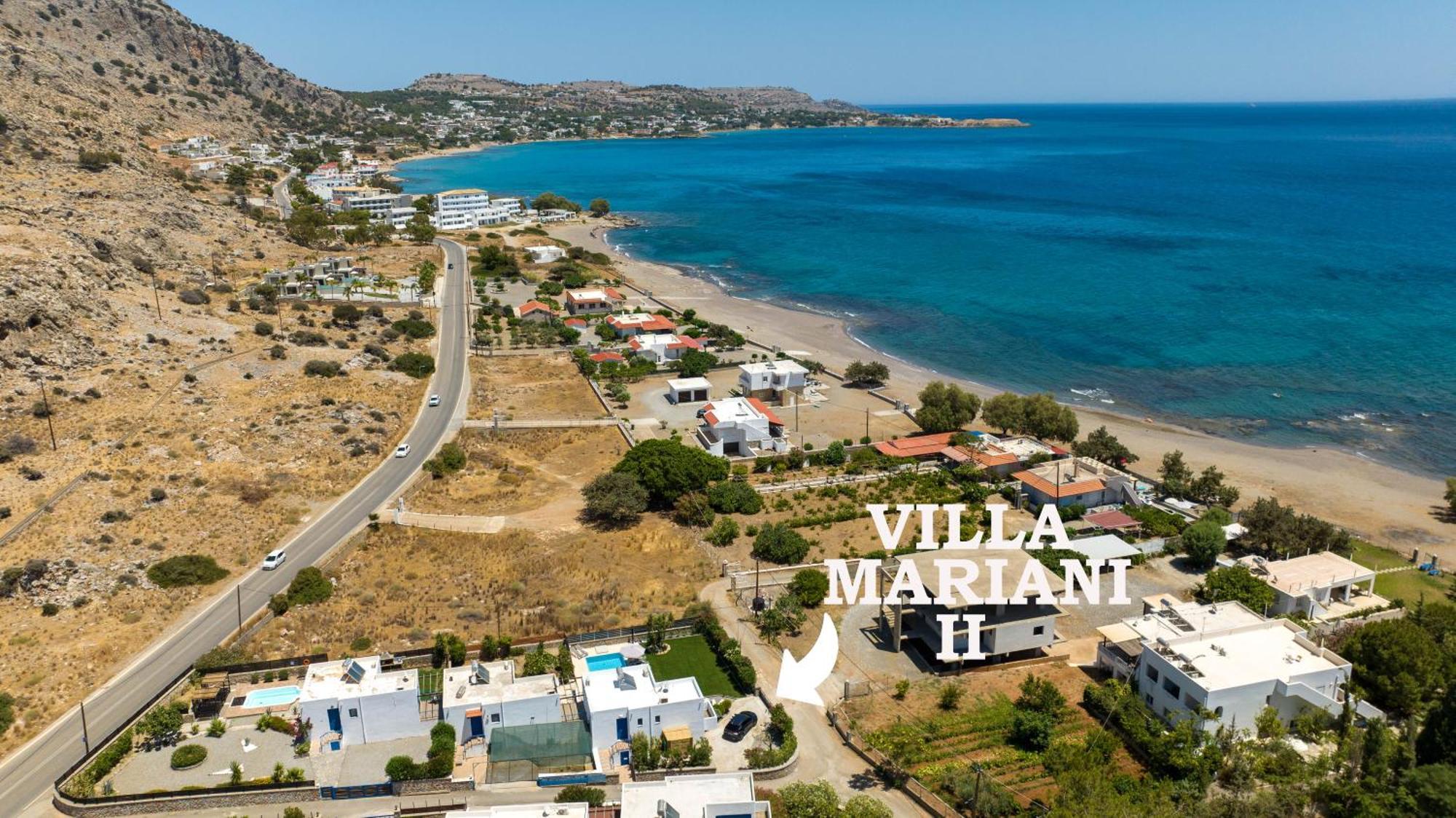 Villa Mariani II - In Lothiarika, Newly Renovated June 2024, Private Pool, Lindos 10 Min, Beach 120M Lárdosz Kültér fotó